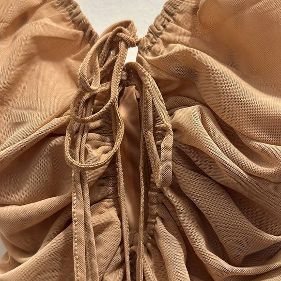 Bodycon Ruched Mini Dress - Picture 4 of 9